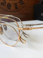CHH Chrome Hearts Glasses Fashion Avant-Garde Ultra Light Titanium Eyewear Frames
