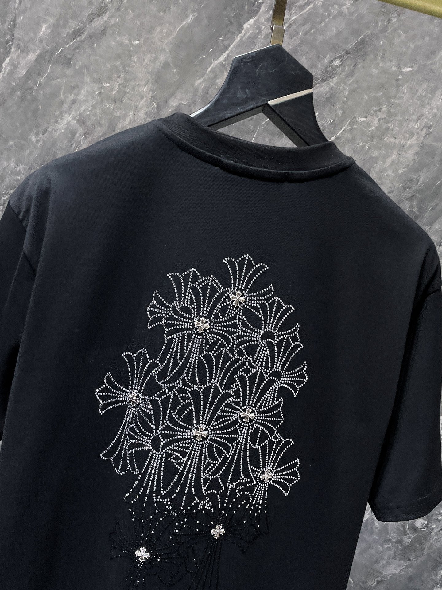 Chh Chrome Hearts T Shirts Liuding Alphabet Casual Short Sleeve T-Shirt