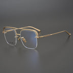 CHH Chrome Hearts Glasses Versatile Pure Titanium Square Glasses Frame