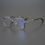 CHH Chrome Hearts Glasses Engraved Pure Titanium Versatile Square Glasses Frame