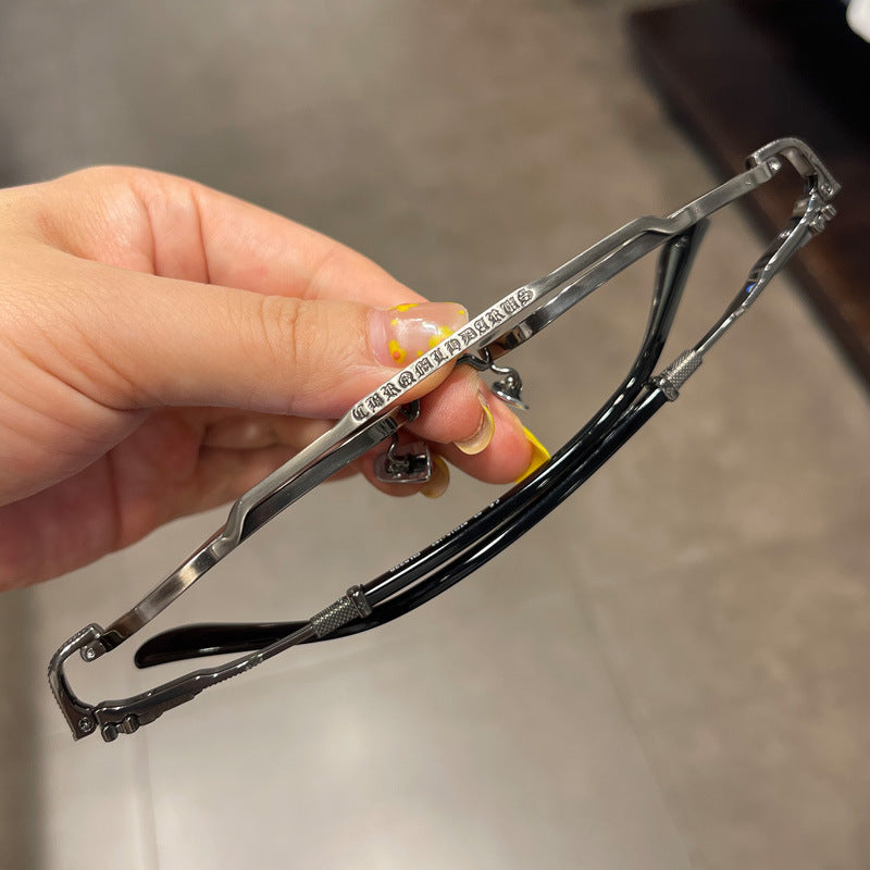 CHH Chrome Hearts Glasses Pure Titanium Myopia Glasses Frame