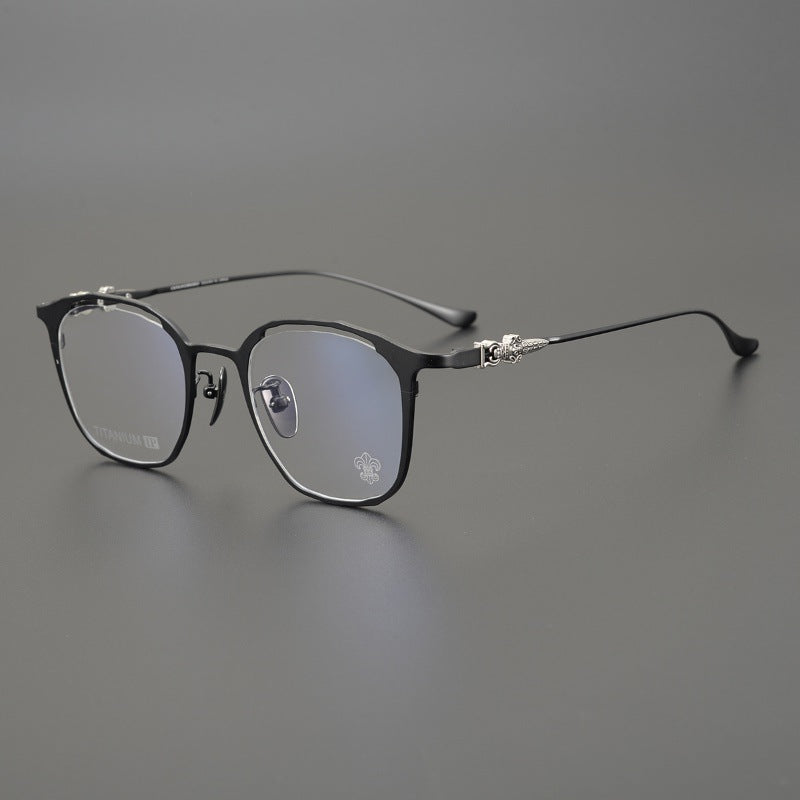CHH Chrome Hearts Glasses Pure Titanium Ultra Light Irregular Glasses Frames