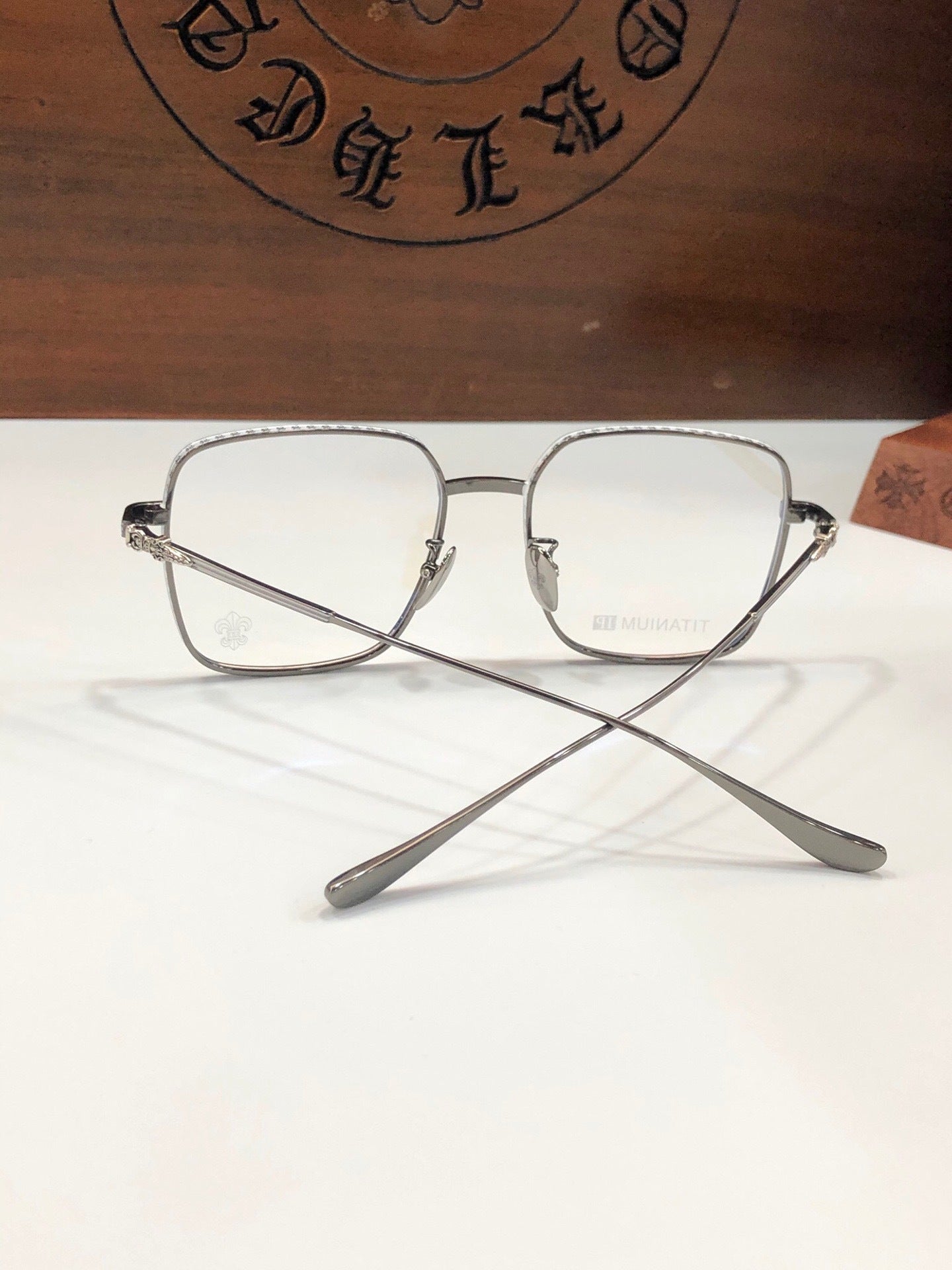 CHH Chrome Hearts Glasses Simple Titanium Glasses Frame