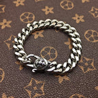 Chrome Hearts cross flower decorative clasp bracelet