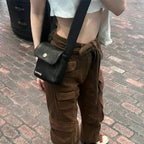 Chh Chrome Heart Leather Bag