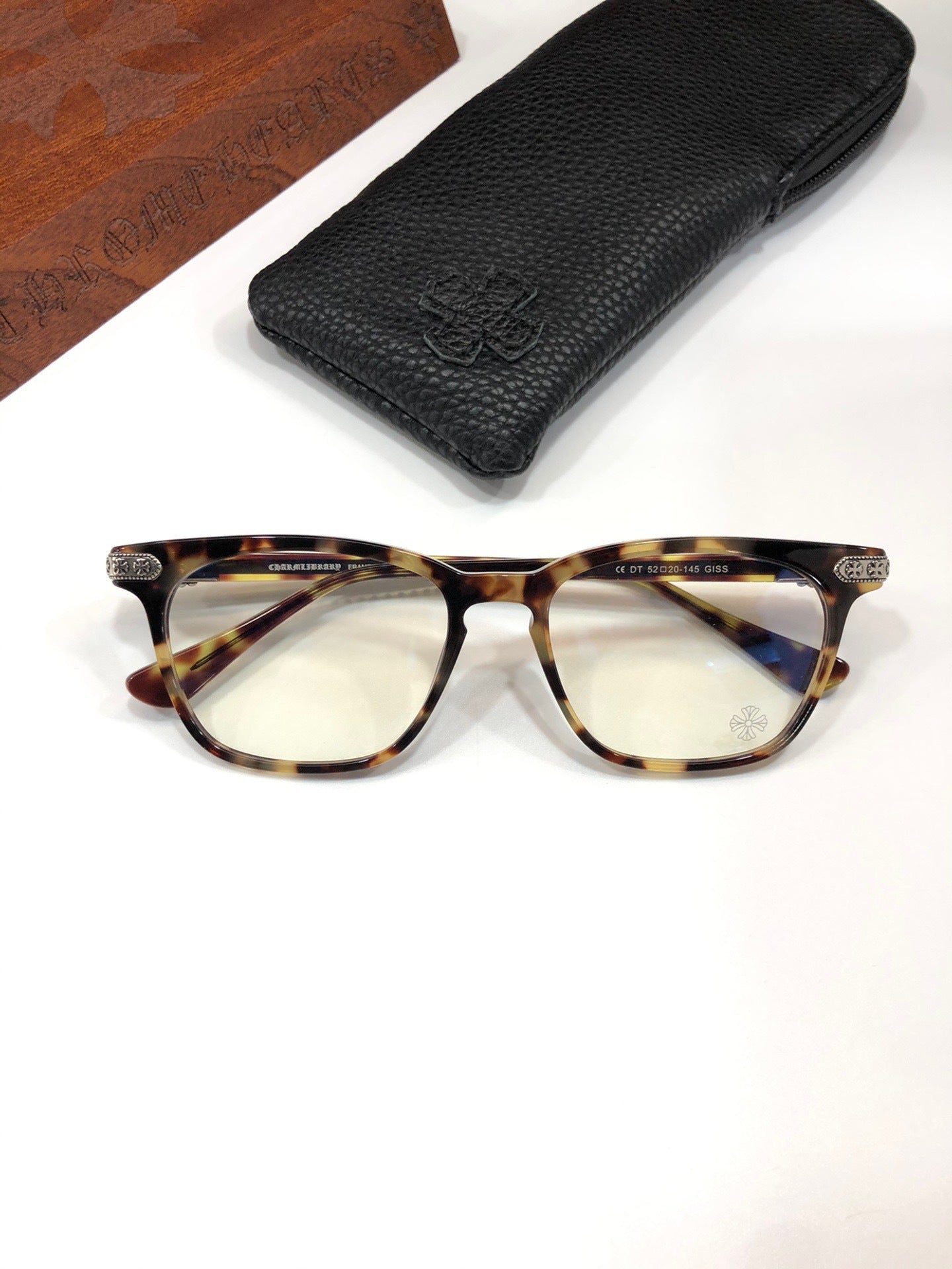 CHH Chrome Hearts Glasses Fashion Classic Box Glasses Frame