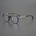 CHH Chrome Hearts Glasses Vintage Pure Titanium Black Frame Glasses