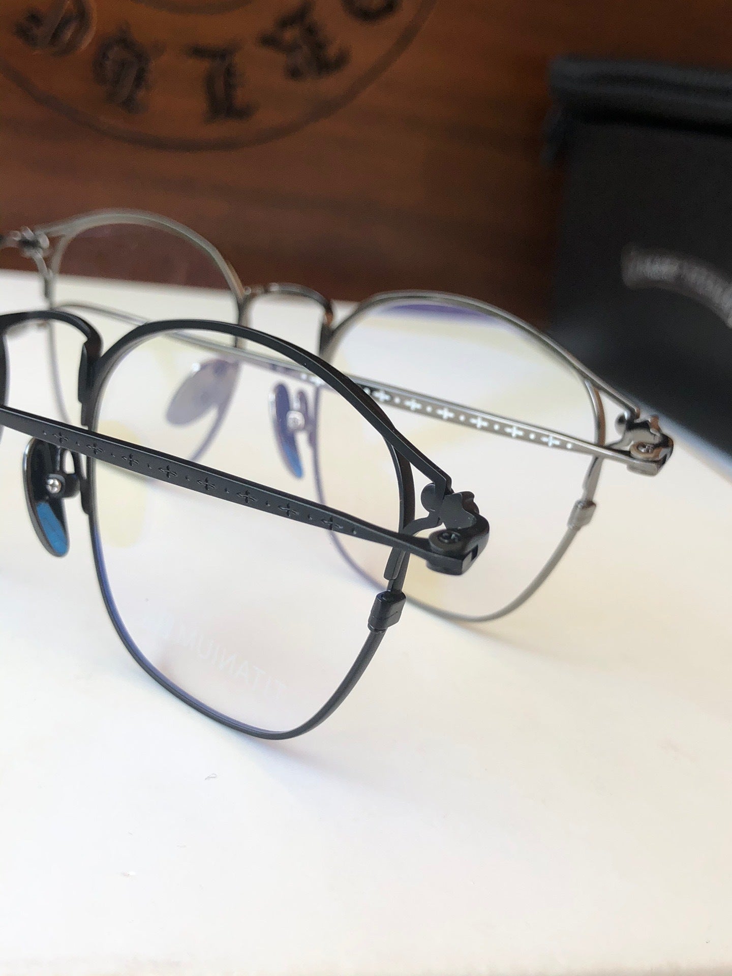 CHH Chrome Hearts Glasses Stylish and Exquisite Pure Titanium Glasses Frames