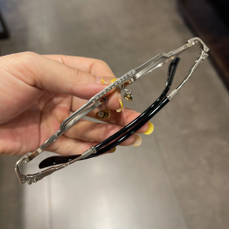 CHH Chrome Hearts Glasses Pure Titanium Myopia Glasses Frame