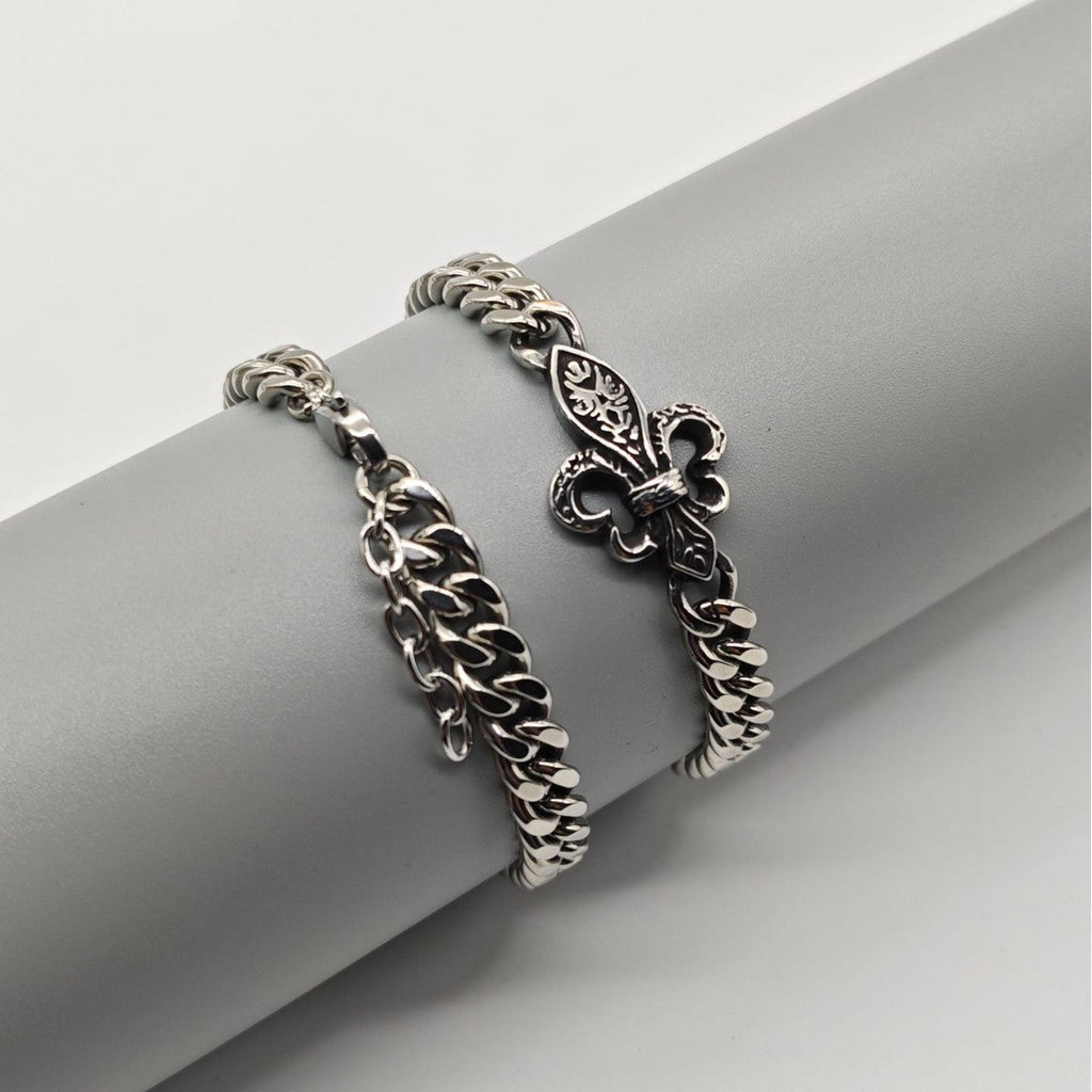 Chrome Hearts anchor retro distressed antique bracelet