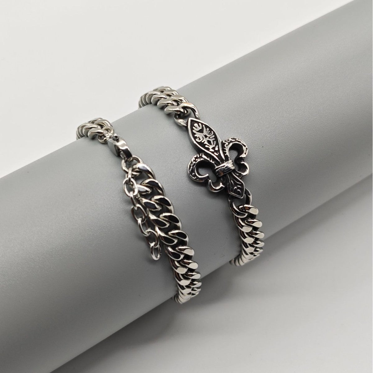 Chrome Hearts anchor retro distressed antique bracelet