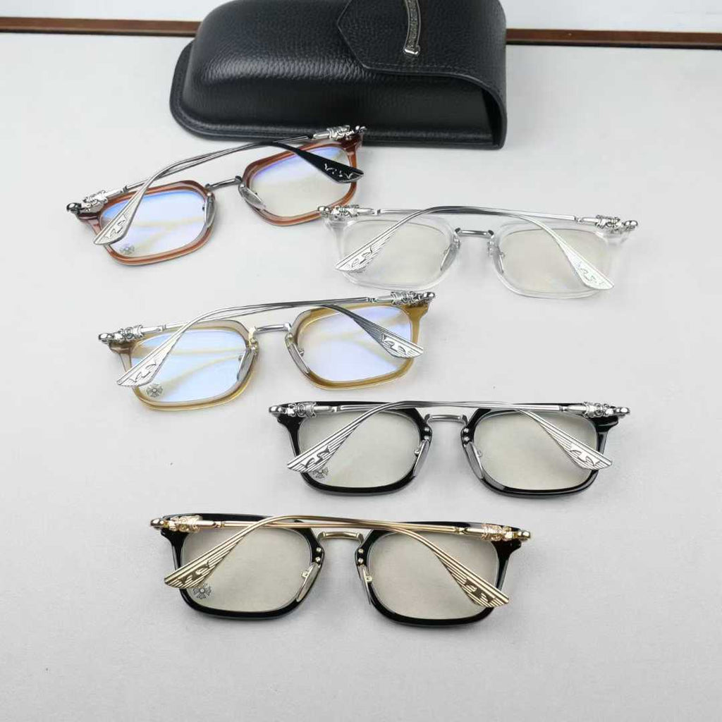 CHH Chrome Hearts Glasses 925 Sterling Silver Myopia Glasses Frame
