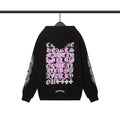 CHH Chrome Heart Hoodie Crowe hooded sweater loose casual terry jacket