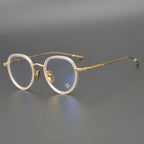 CHH Chrome Hearts Glasses Pure Titanium Oval Eyewear Frames