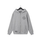 CHH Chrome Heart Hoodie Crowe Hooded Sweater Cardigan Zip Long Sleeve Jacket