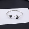 Chrome Hearts Foti Harris Teeter/ CrossBall Bracelet