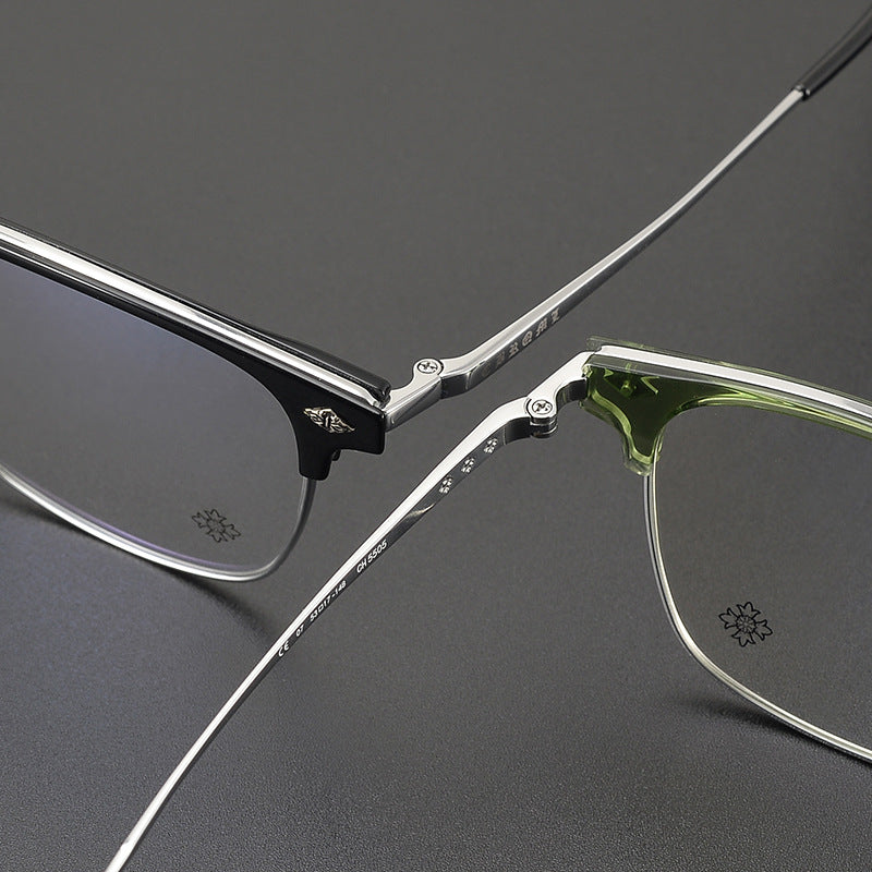 CHH Chrome Hearts Glasses Pure Titanium Ultra Light Square Sven Glasses Frame