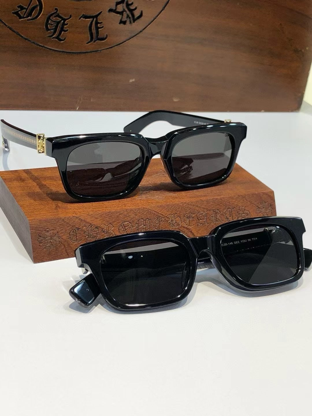 CHH Chrome Hearts Glasses SEE YOU IN TEA Vintage Classic Sunglasses