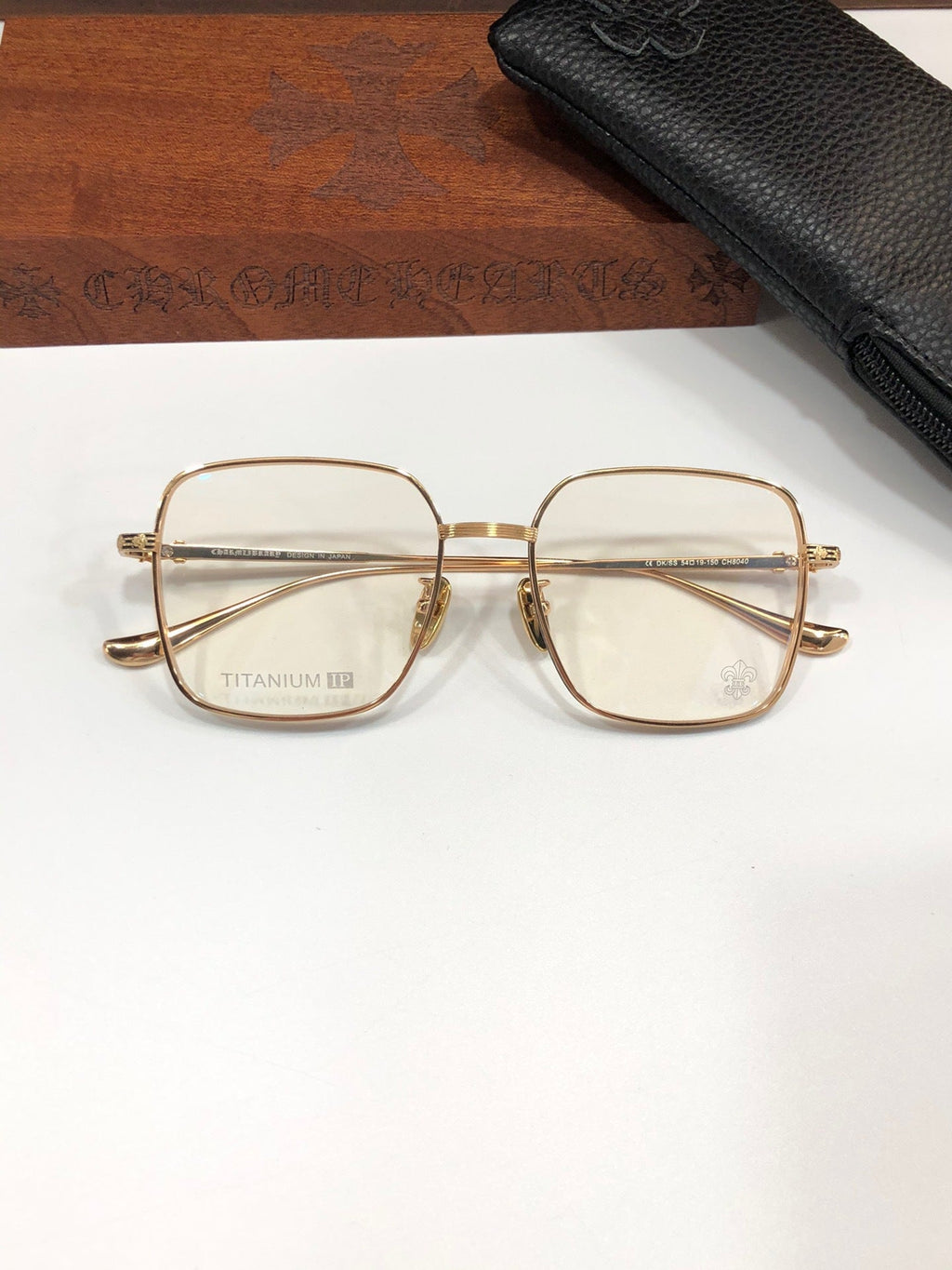 CHH Chrome Hearts Glasses Simple Titanium Glasses Frame