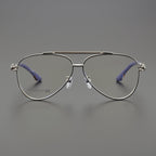 CHH Chrome Hearts Glasses Vintage Fashion Double Beam Glasses Frame