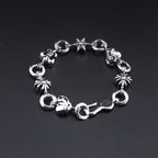Chrome Hearts retro cross six-pointed star bracelet