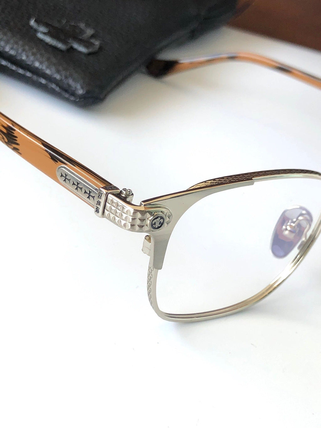 CHH Chrome Hearts Glasses Fashion Personality Simple Box Glasses Frame