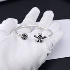 Chrome Hearts Foti Harris Teeter/ CrossBall Bracelet