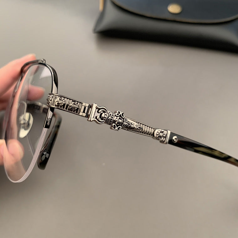 CHH Chrome Hearts Glasses Silver Glasses Frame