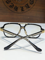 CHH Chrome Hearts Glasses Stylish Vintage Double Beam Glasses Frames