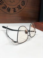 CHH Chrome Hearts Glasses Fashion Personality Cat Eye Large Frame Glasses Frame