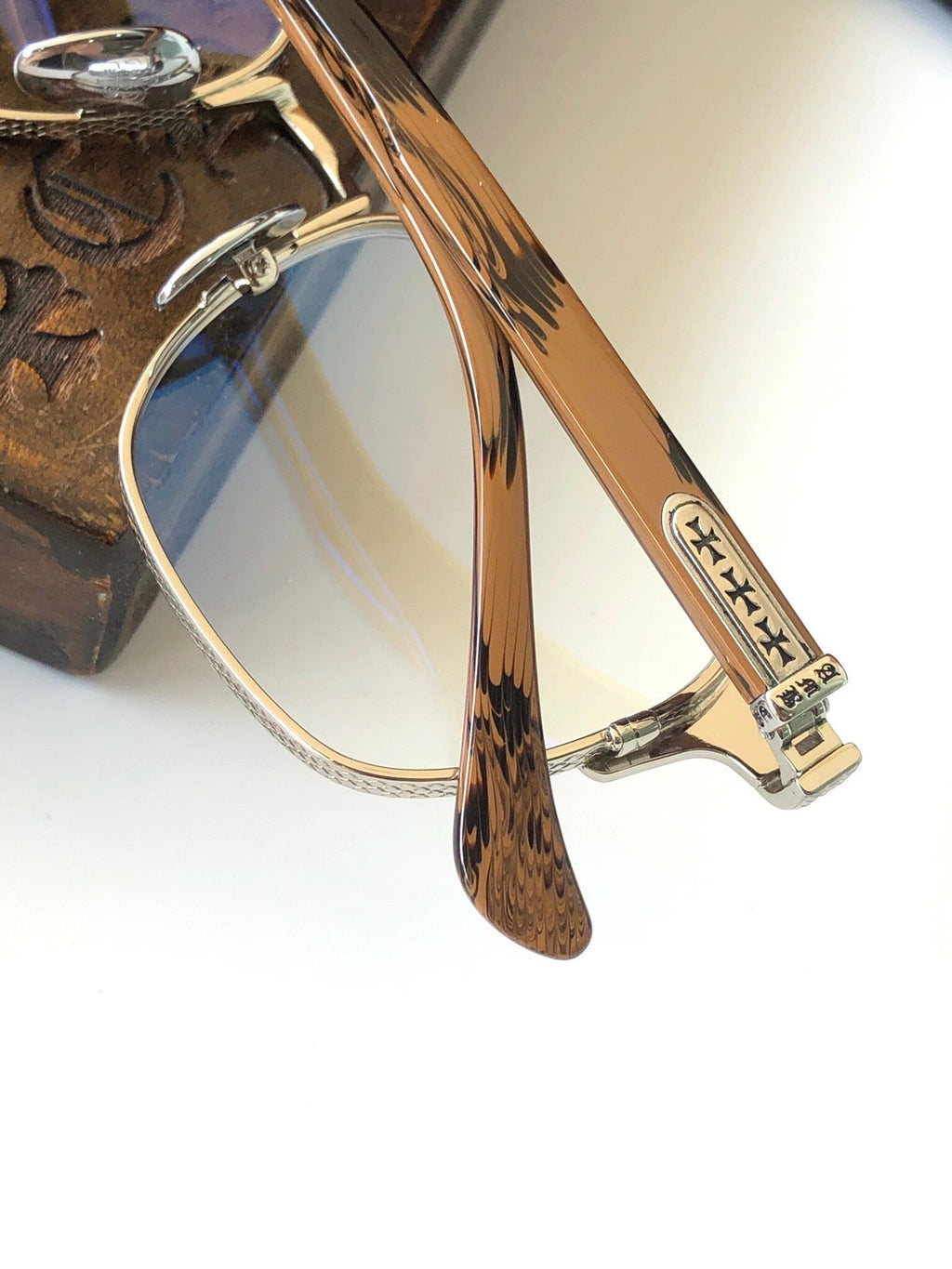 CHH Chrome Hearts Glasses Fashion Personality Simple Box Glasses Frame