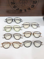 CHH Chrome Hearts Glasses Vintage Fashion Exquisite Titanium Ultra Light Toad Mirror