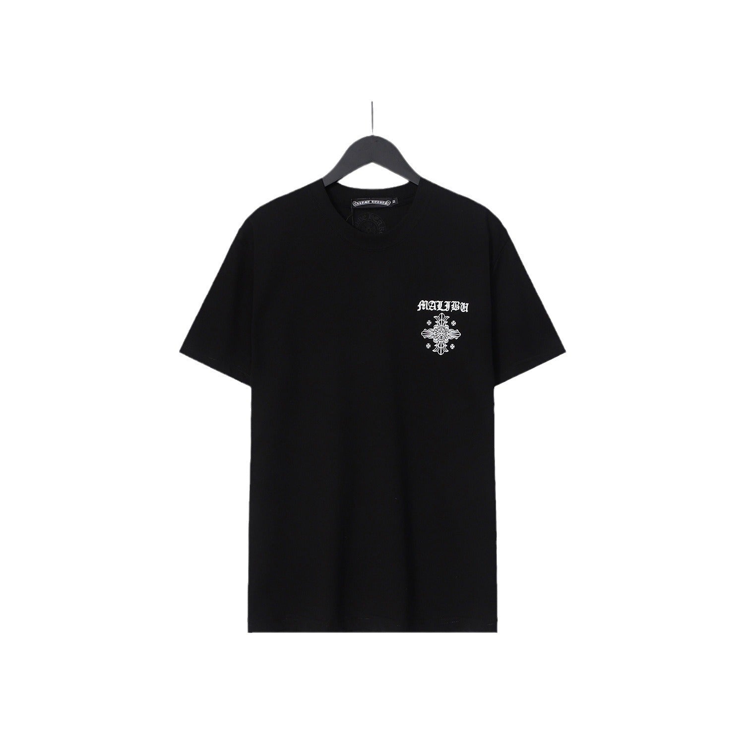 CHH Chrome Heart T Shirts Sanskrit Cross Horseshoe Letter Flower Short Sleeve T-Shirt