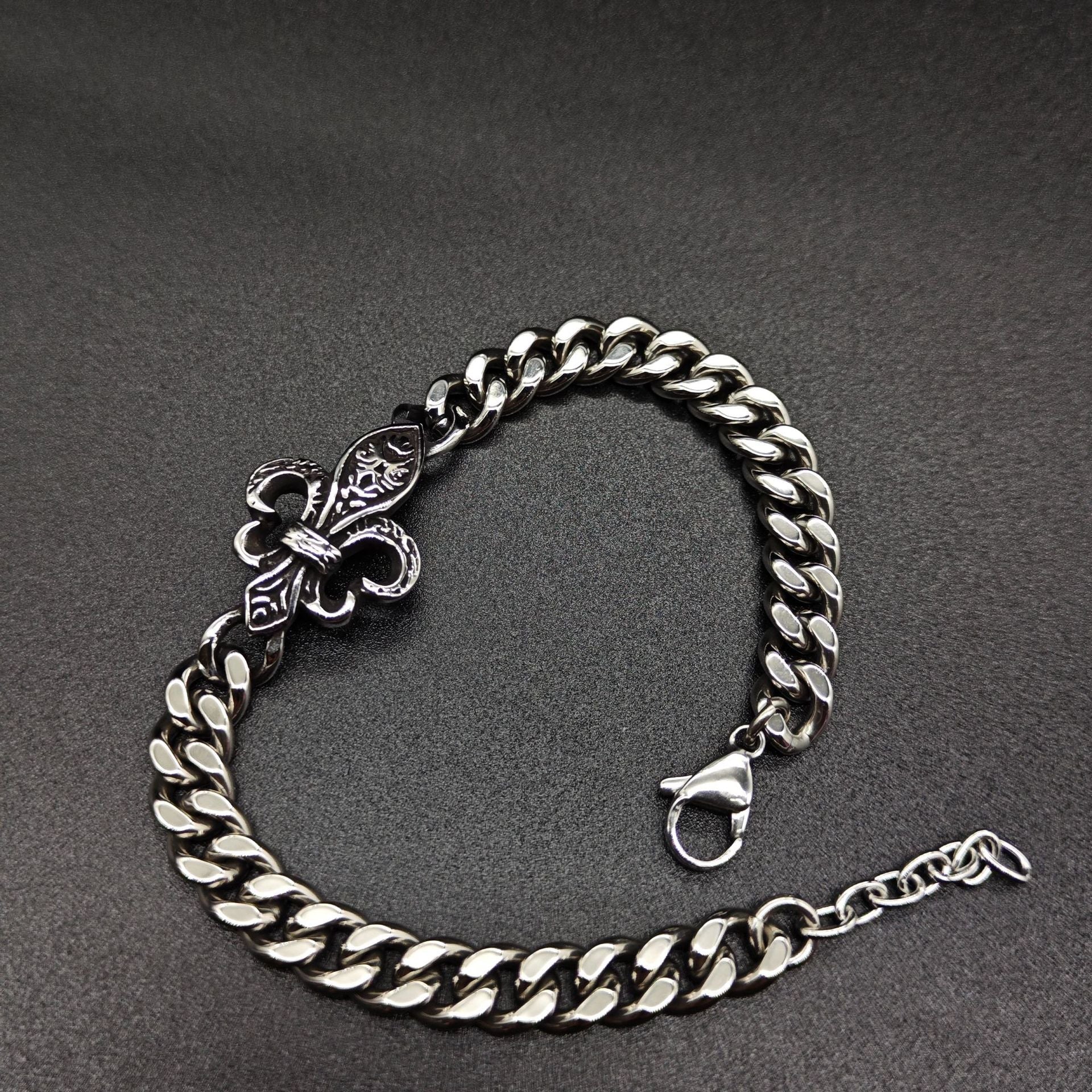 Chrome Hearts anchor retro distressed antique bracelet