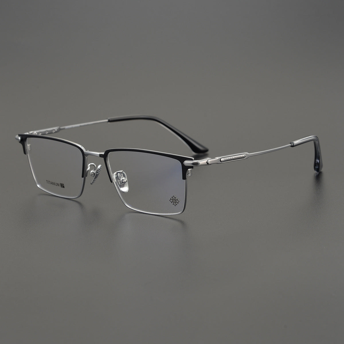 CHH Chrome Hearts Glasses Fashion Ultra Light Pure Titanium Glasses Frame