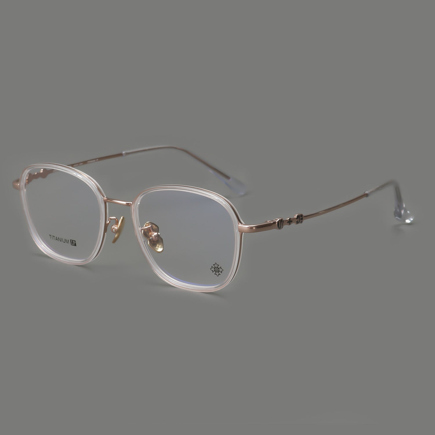 CHH Chrome Hearts Glasses Ultra Light Pure Titanium Handmade Japanese Glasses Frame