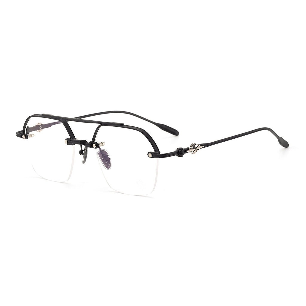 CHH Chrome Hearts Glasses Vintage gold rimless myopia frames