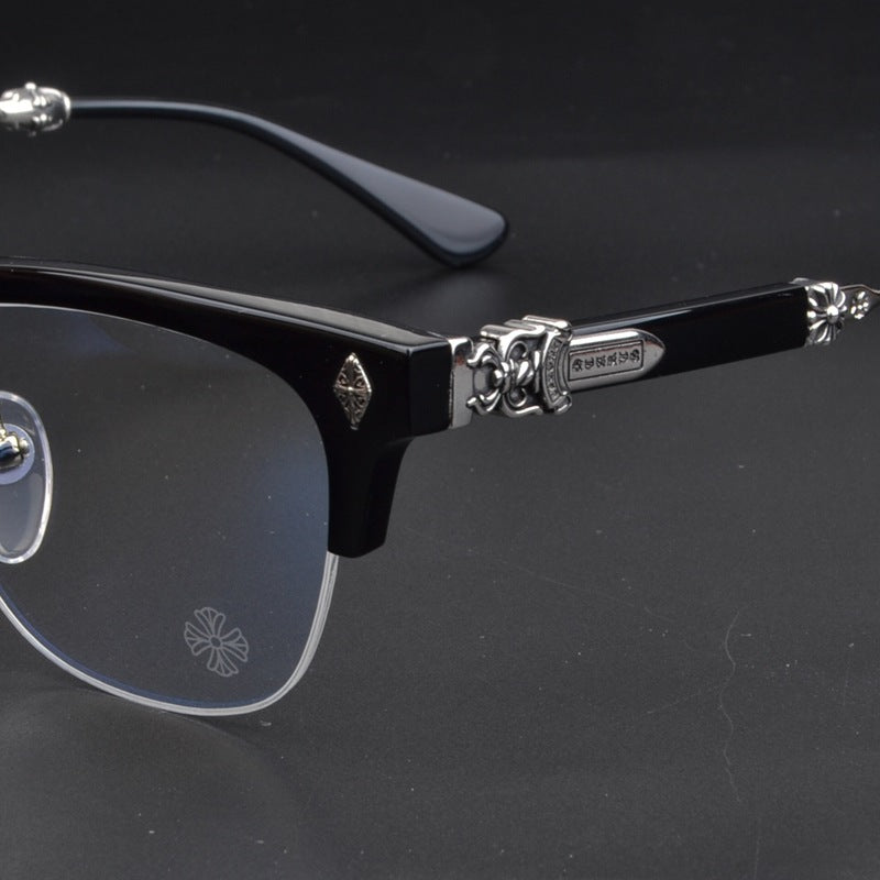 CHH Chrome Hearts Glasses Stereo Sword Pattern Myopia Glasses Frame