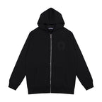 CHH Chrome Heart Hoodie Croix Sweater Diablo Cross Embroidered Zipper