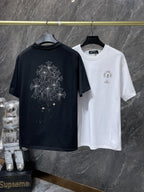 Chh Chrome Hearts T Shirts Liuding Alphabet Casual Short Sleeve T-Shirt