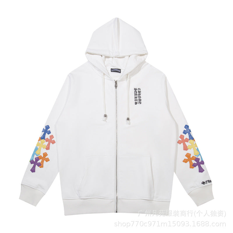 CHH Chrome Heart Hoodie Sanskrit embroidered hooded sweater