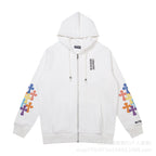 CHH Chrome Heart Hoodie Sanskrit embroidered hooded sweater