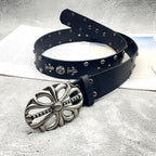 Chh Chrome Heart Belt Vintage Cowboy Punk Skull