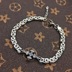 Chrome Hearts 925 Sterling silver retro bracelet