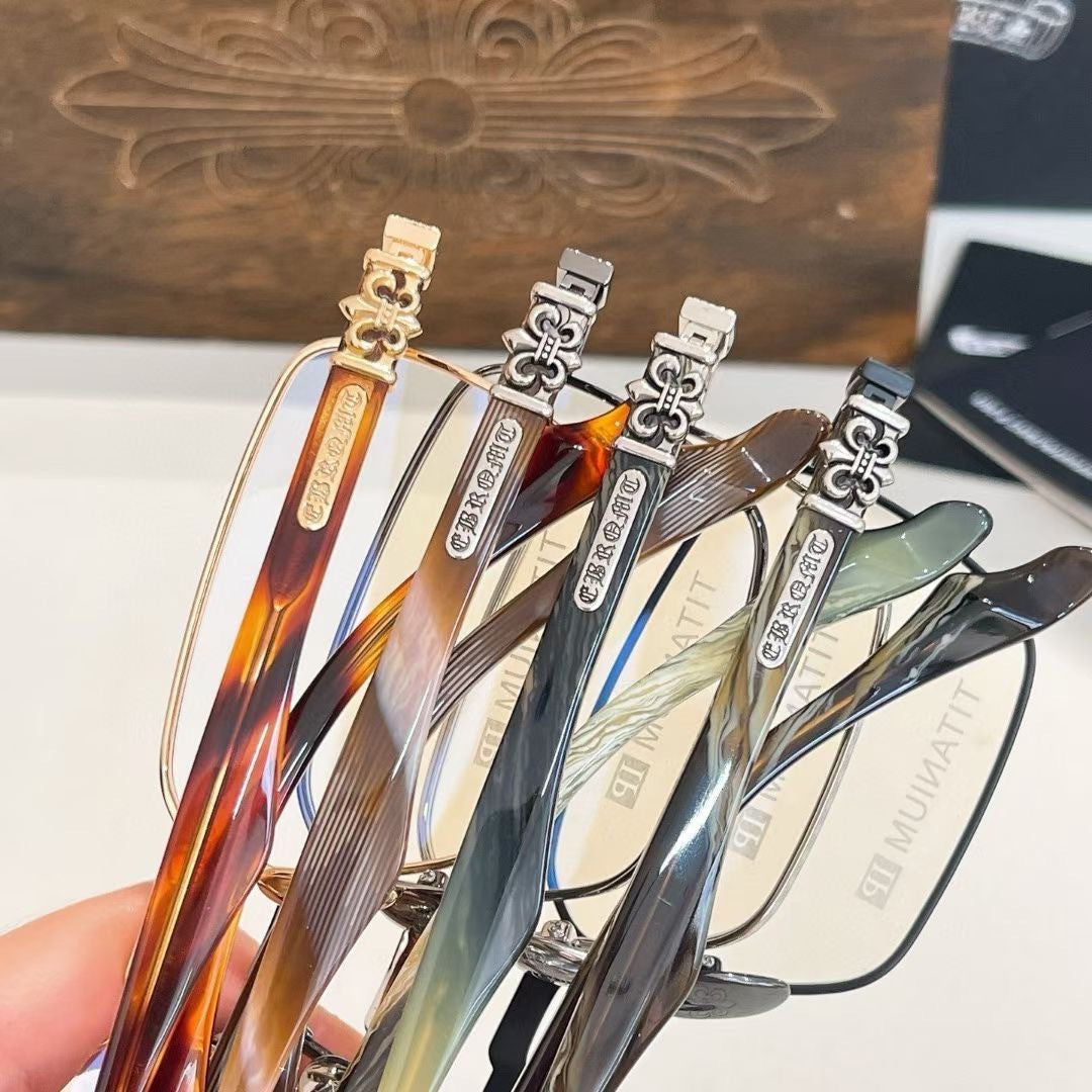 CHH Chrome Hearts Glasses Pure Titanium Vintage Versatile Eyewear Frames