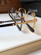 CHH Chrome Hearts Glasses Stylish Exquisite Pure Titanium Box Glasses Frame