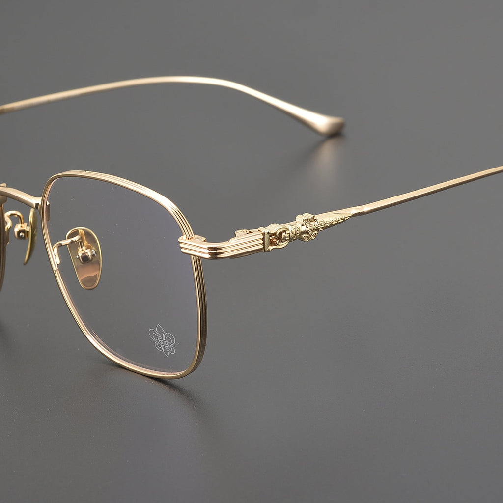 CHH Chrome Hearts Glasses Vintage Ultra Light Titanium Frame