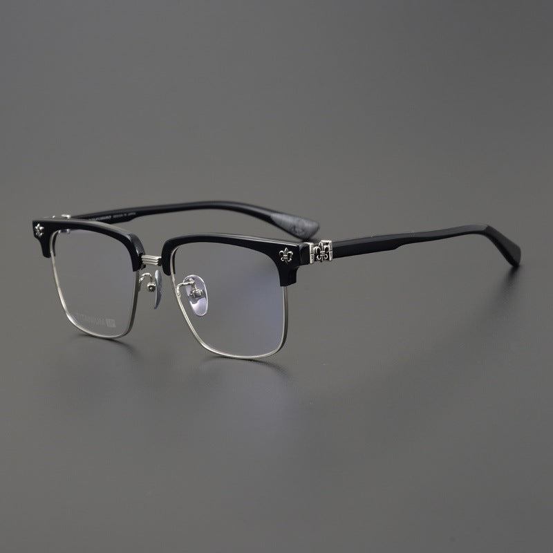 CHH Chrome Hearts Glasses Pure Titanium Light Luxury Glasses Frame