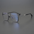 CHH Chrome Hearts Glasses Engraved Pure Titanium Versatile Square Glasses Frame