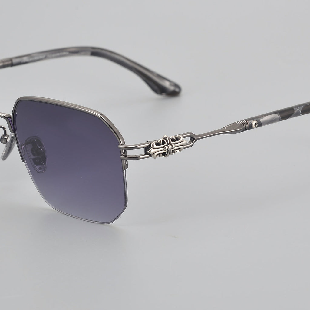 CHH Chrome Hearts Glasses Versatile Titanium Frame Ultra Light Glasses Frame